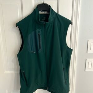 Zero Restriction Z700 Hunter Green Golf Vest Size Large